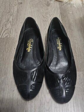 Vintage Brazilian Cordoban Brand Leather Flats